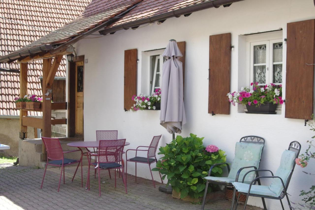 Ferienhaus De Charme Au Coeur Du Vignoble Alsacien Bernardvillé